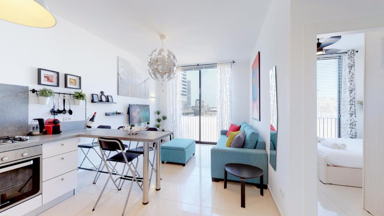 Stylish 1Br Flat For 4 Ppl In Allenby By Holyguest تل أبيب المظهر الخارجي الصورة